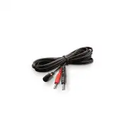 Кабель-удлинитель для электростимуляторов Mystim lead wires 2 mm plug 120 см photo 1