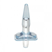 Анальные игрушки прозрачный