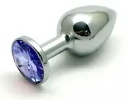 Анальные пробки серебристый