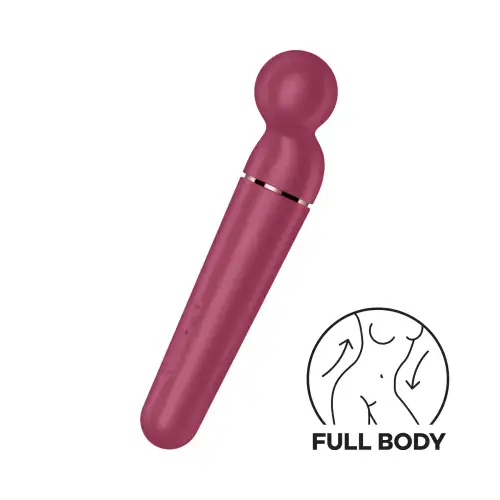 Вибромассажер Satisfyer Planet Wand-er Berry/Rosegold photo 1