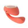 Смарт-вибратор LELO Ida Wave Coral Red, вагинально-клиторальный, технология WaveMotion, 2 мотора photo 4