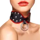 Ошейник из натуральной кожи Art of Sex - Collar Butterfly photo 1