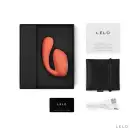 Смарт-вибратор LELO Ida Wave Coral Red, вагинально-клиторальный, технология WaveMotion, 2 мотора photo 6