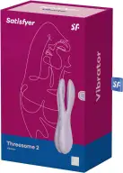 Клиторальный вибратор Satisfyer Threesome 2 Violet, 3 гибких пальчика, 3 мотора photo 7