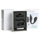 Двойной вибратор S Pleasures Premium Delight, черный, для клитора и точки G, 10 режимов photo 3