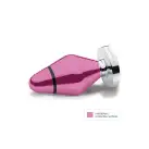 Металлическая анальная пробка Mystim Big John для электростимулятора, диаметр 6,5 см photo 3