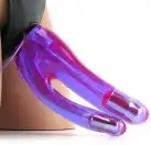Страпон CROTCHLESS VIBRATING DOUBLE PENETRATOR photo 2