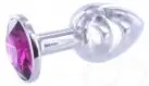 Анальная пробка SWAROVSKI PURPLE S photo 1