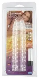 Эрекционная насадка VIBROPENIS SLEEVE CLEAR photo 2