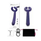 Вибратор для пар Love To Love PLEASE ME - MIDNIGHT INDIGO с тремя моторами, гибкий photo 5