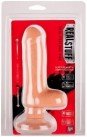 Вибромассажер на присоске REALSTUFF 7INCH VIBRATOR, телесный photo 2