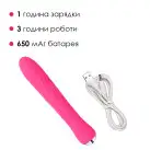 Вибратор с подогревом Svakom Anya Plum Red photo 4