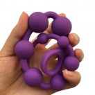 Мягкие силиконовые анальные шарики  photo 1