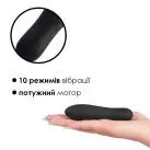 Мощный мини вибратор Svakom Tulip Black photo 3