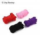 Хлопковая бондажная веревка для БДСМ, 5/10 м photo 4