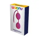 Вагинальные шарики Wooomy Taradiddle Kegel Ball, диаметр 3,5 см, масса 54 г photo 3