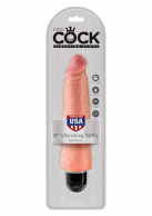 Реалистичный вибратор King Cock 8'' Vibr Stiffy, 21х6 см photo 3