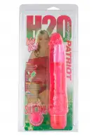 Яркий вибратор Patriot Waterproof Vibrator, 19Х4,5 см photo 2