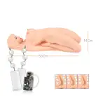 Мастурбатор кукла Kokos Veronia 2WayPlus с вибрацией и массажем, два входа: вагина и попка photo 6