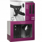 Набор для страпона с вибрацией Doc Johnson Body Extensions - BE Naughty - Black photo 7